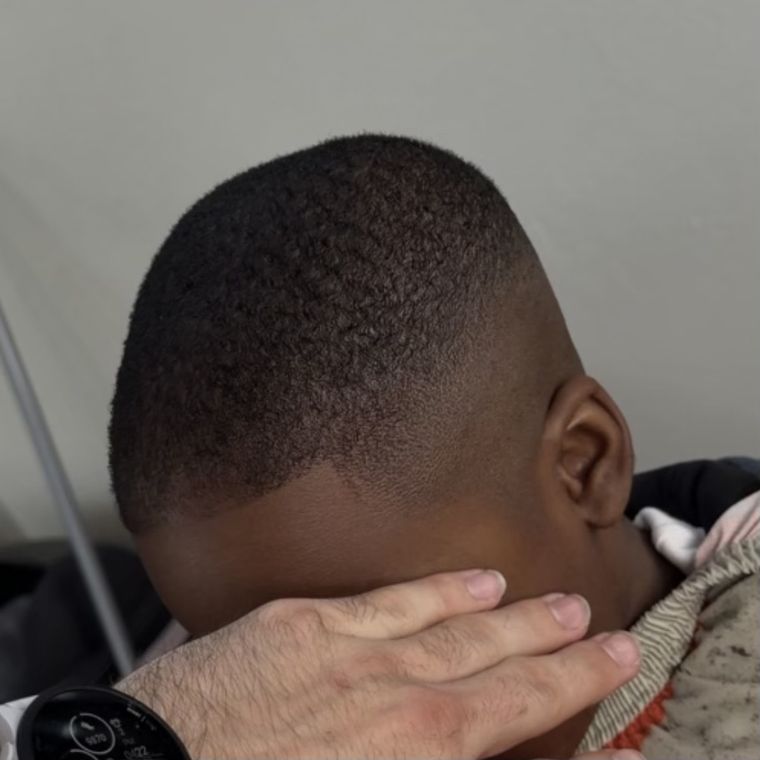 Kids burst fade haircut at ICON by Kings Korner, San Marcos